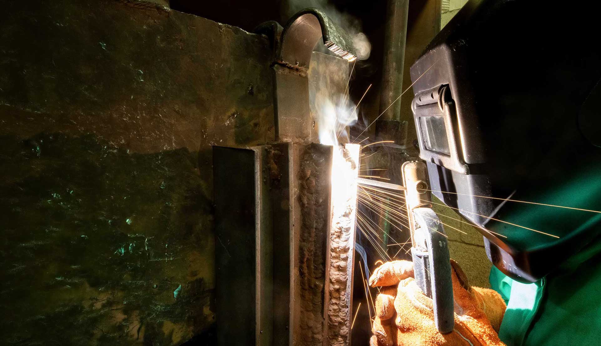 Versability welding class at the New Horizons School in Hampton